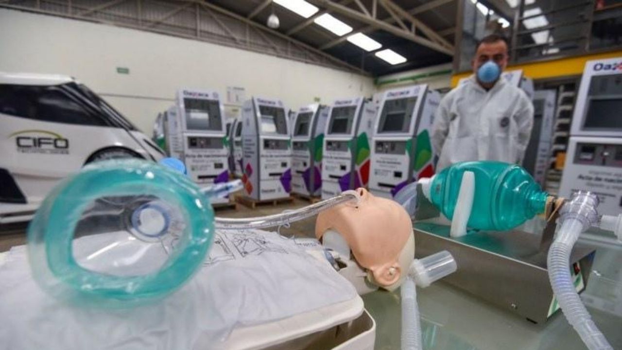 Foto: Cortesía México realiza la primera donación de ventiladores en la pandemia y serán para Latinoamérica