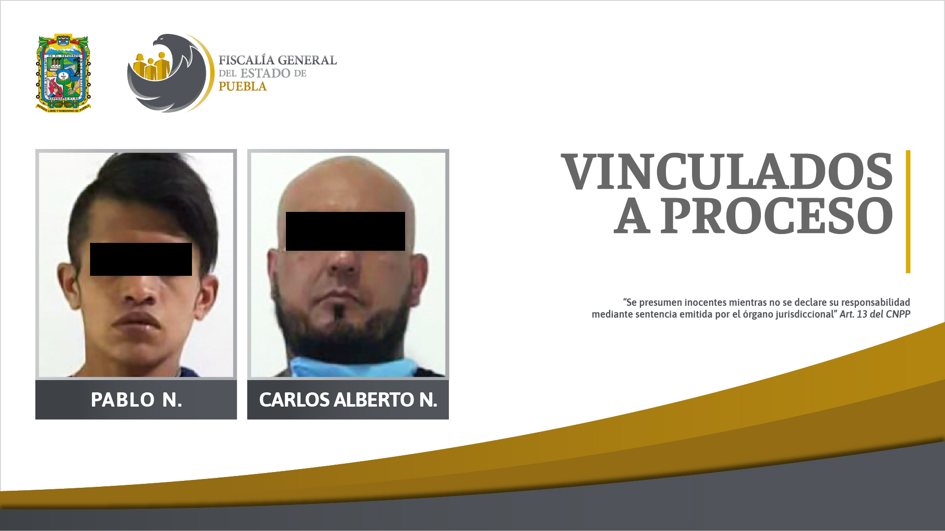 Foto: Cortesía Fiscalía asegura en cateo a dos hombres y más de 50 dosis de droga