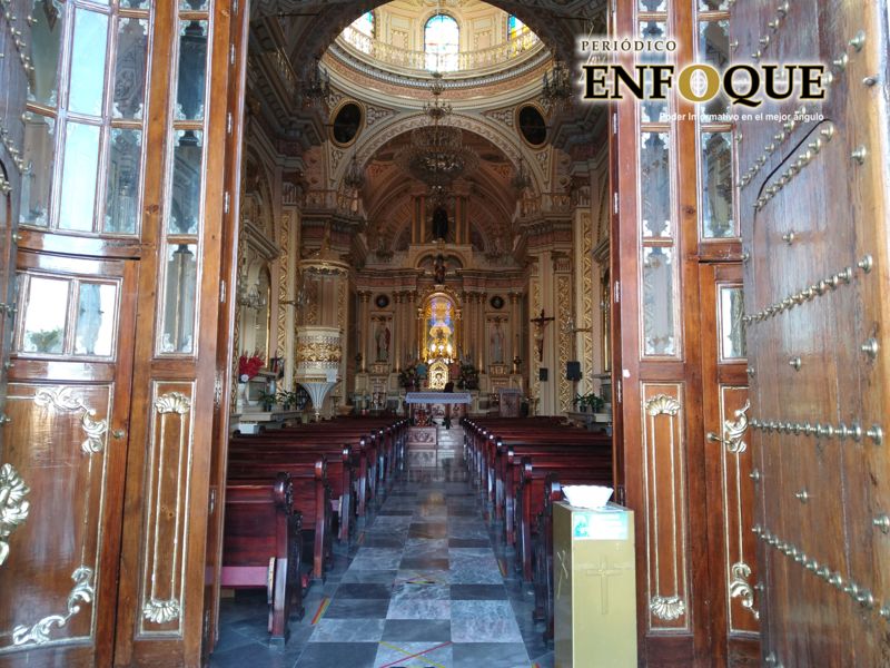 Foto: Omar Sánchez Con asistencia de 25 personas celebrarán a la Virgen de los Remedios en Cholula