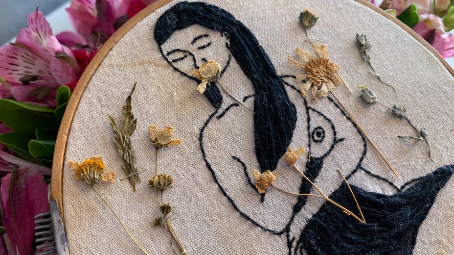 Foto: Cortesía ¿Qué es el bordado feminista y cómo ayuda a reflexionar sobre el lugar de las mujeres en el mundo?