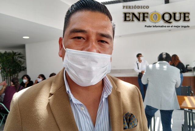 Foto: Omar Sánchez Se "baja" Josué Xicale de buscar la alcaldía de San Andrés Cholula