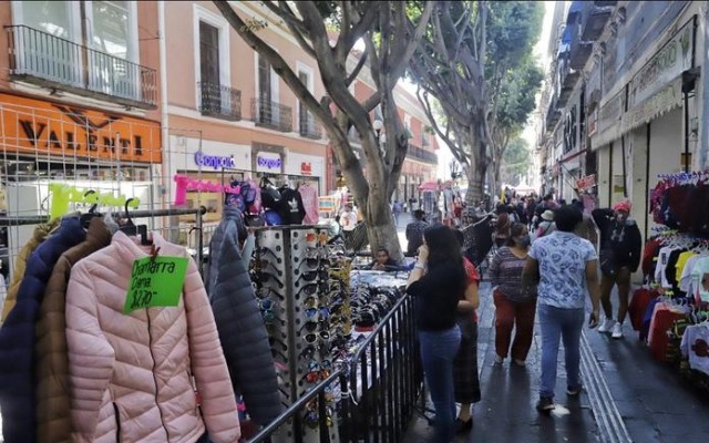 Foto: Cortesía Culpan al ambulantaje en Puebla capital por el repunte de casos de Covid-19