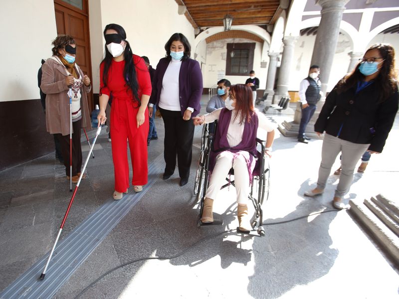 Foto: Cortesía Inaugura SEDIF “Semana de Personas con Discapacidad: Ponte mis Zapatos”