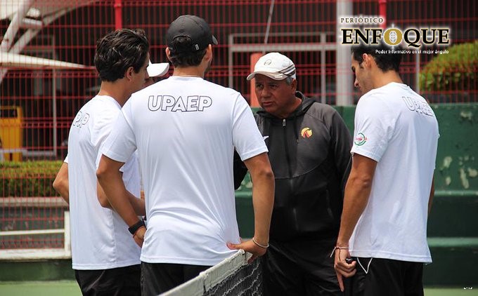 Foto: Cortesía Baruch Rosas y su amor por el tenis en Puebla