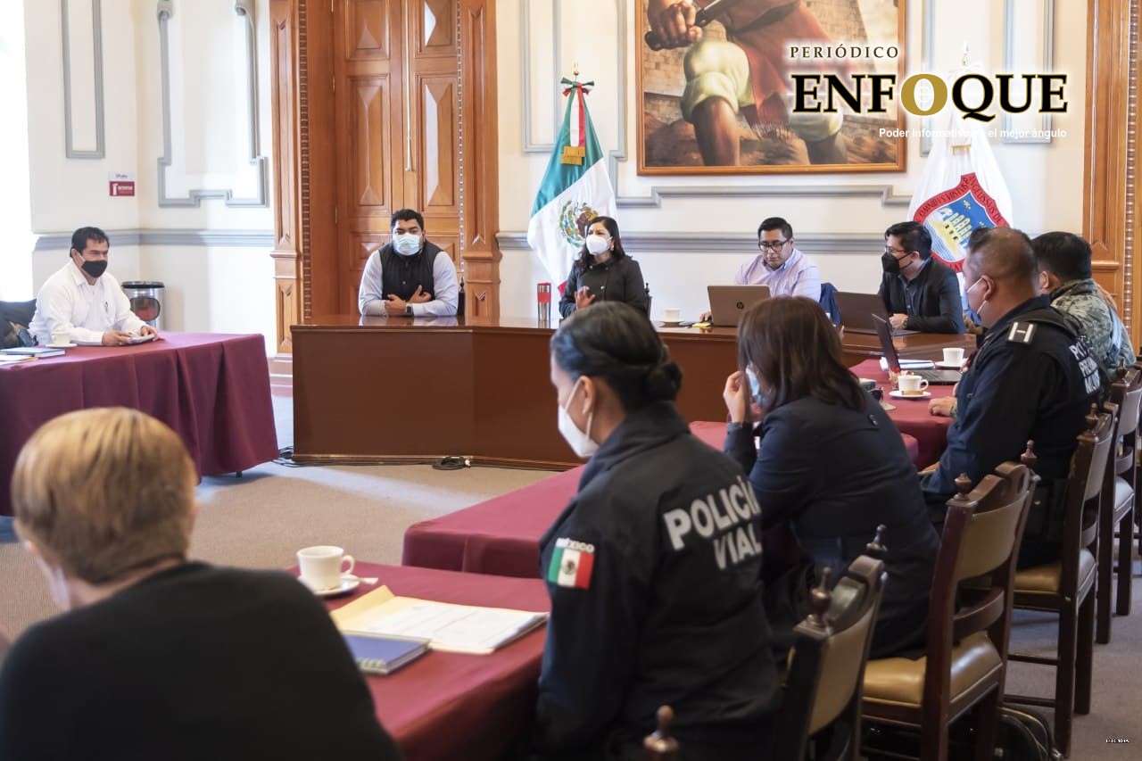 Foto: Cortesía Rivera Vivanco encabeza mesa de seguridad ciudadana y medidas sanitarias