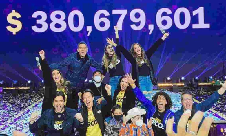 Foto: Cortesía Pese a pandemia, Teletón supera la cifra de 2019; recauda 380 mdp