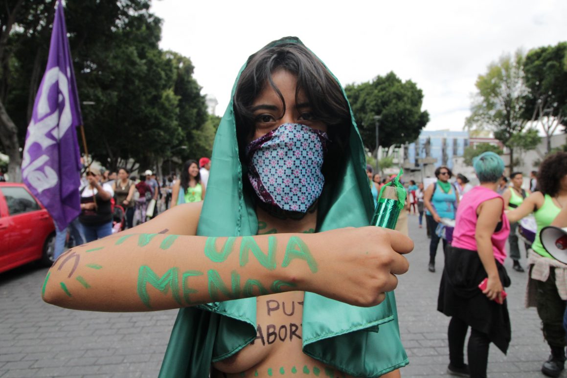 Foto: Cortesía Exigen legalizar el aborto en la décima edición de la Marcha de las Putas