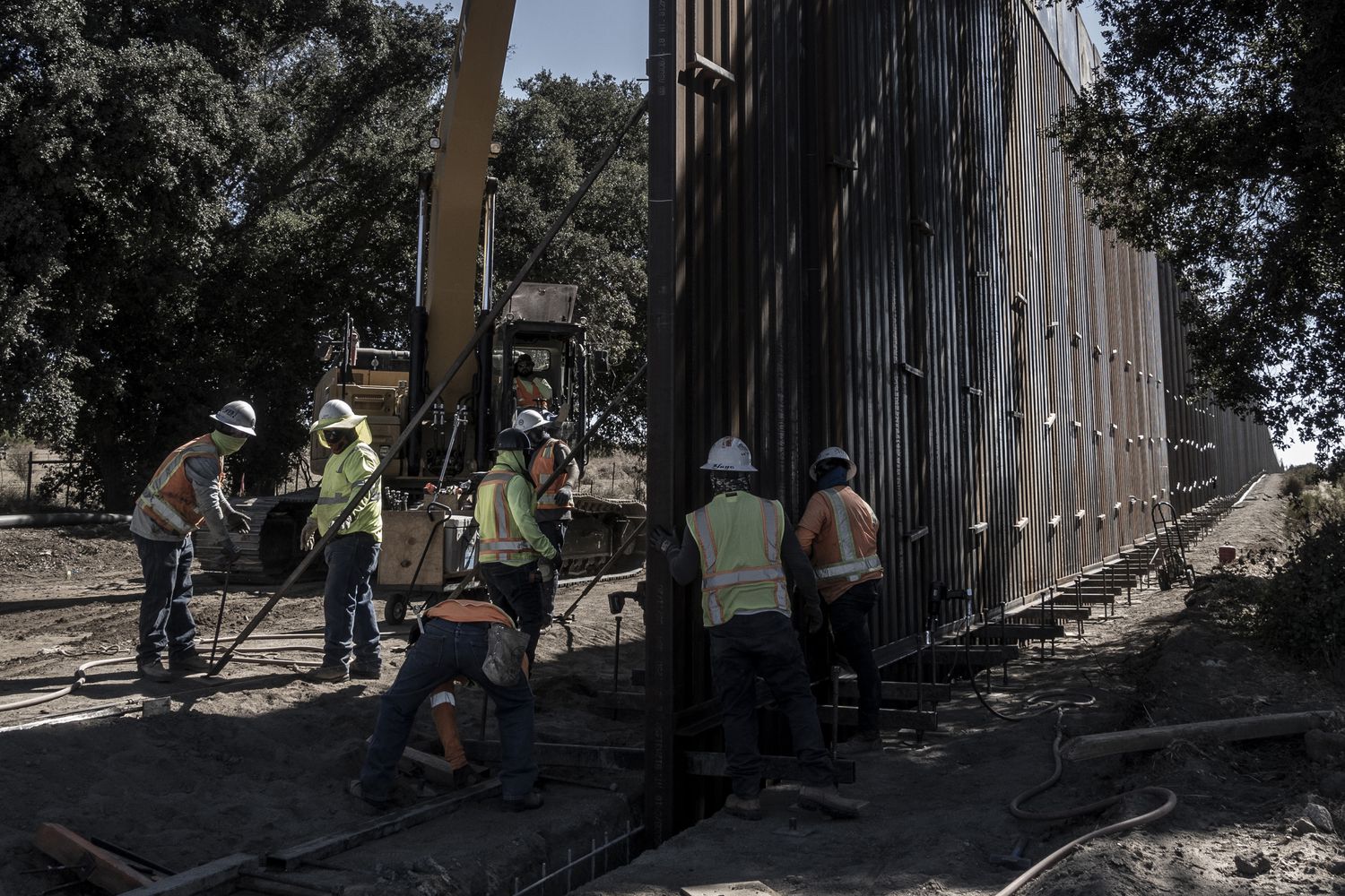 Foto: Cortesía Biden prometió frenar el muro con México... pero le costará detener las obras en marcha