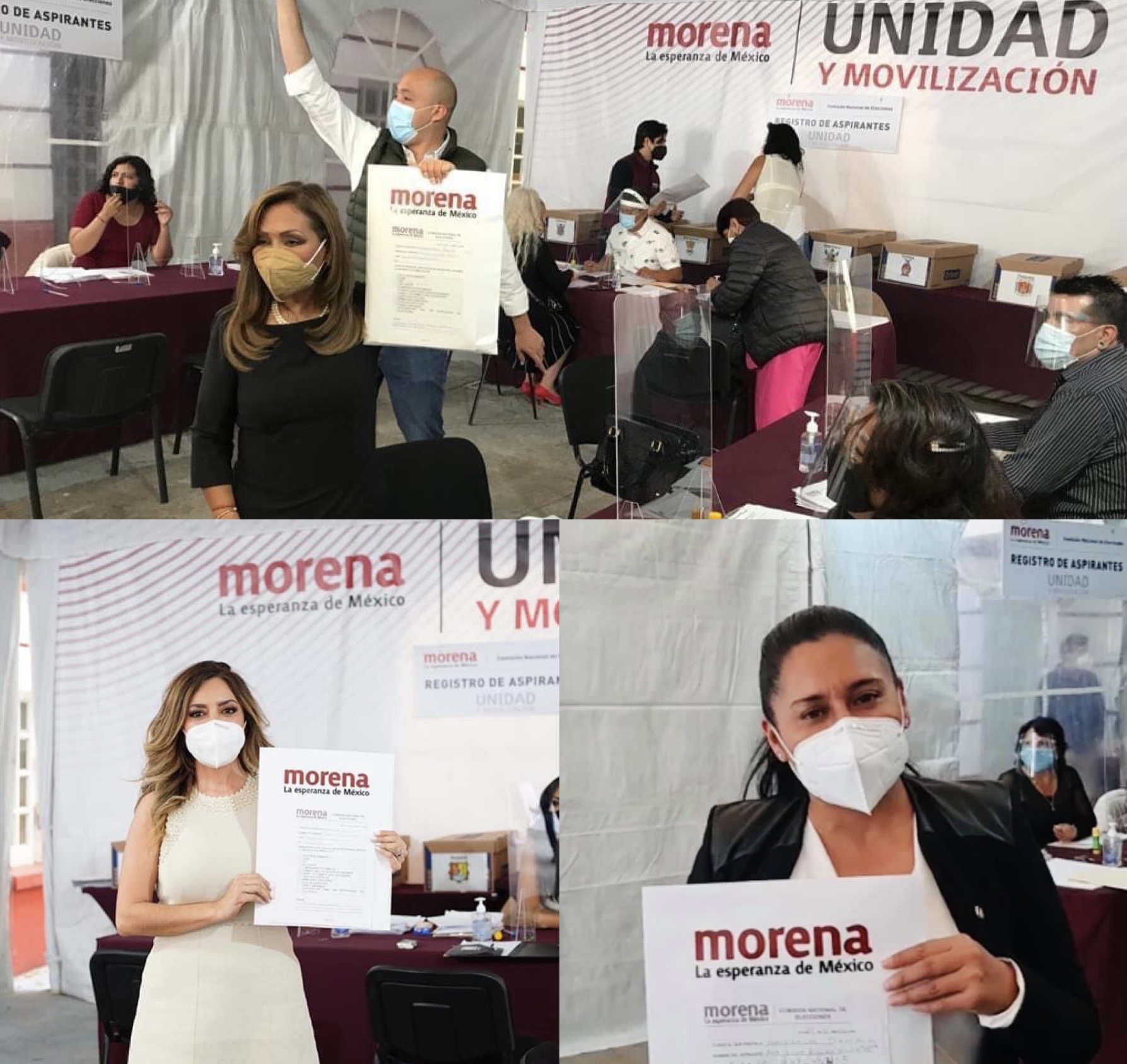 Foto: Cortesía Se registran como aspirantes a la gubernatura de Tlaxcala