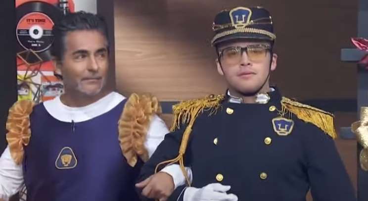 Foto: Cortesía Tras perder apuesta, Raúl Araiza se viste de quinceañera y baila el vals