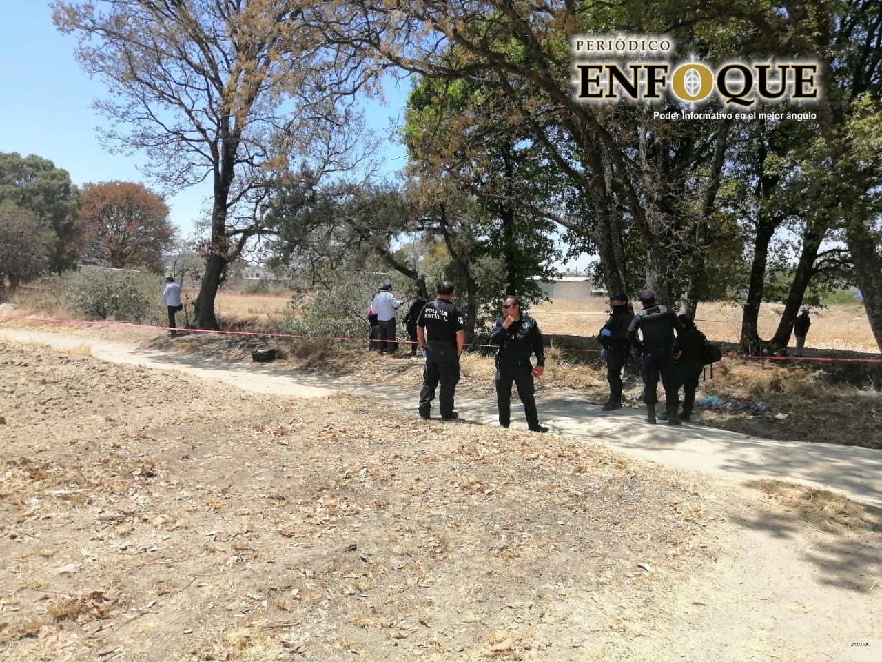 Foto: Cortesía Encuentran cuerpo de hombre en barranca de Amozoc