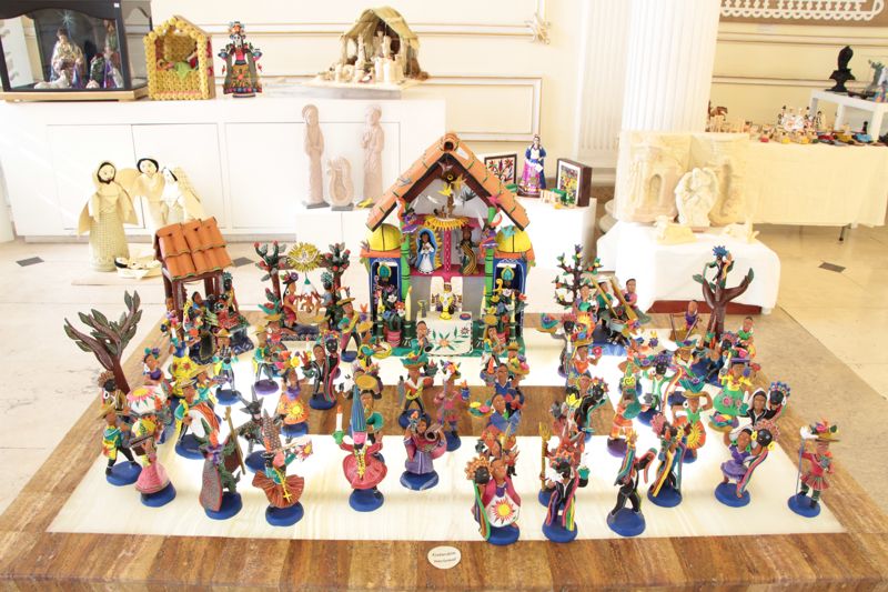 Foto: Cortesía Presentan Secretaría de Cultura y Fonart nacimientos de artesanos mexicanos