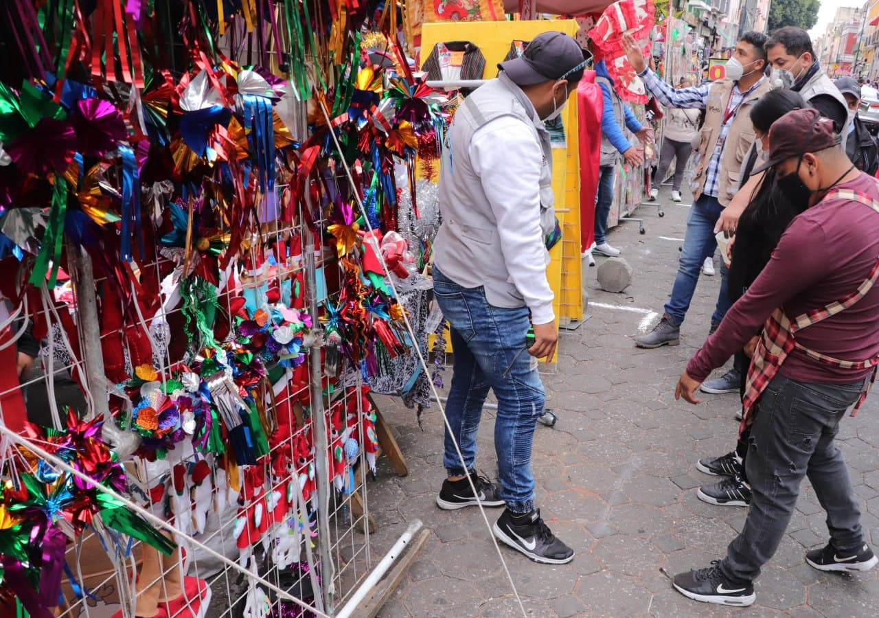 Foto: Cortesía Para disminuir contagios de Covid realizarán reordenamiento comercial en vialidades del Centro Histórico