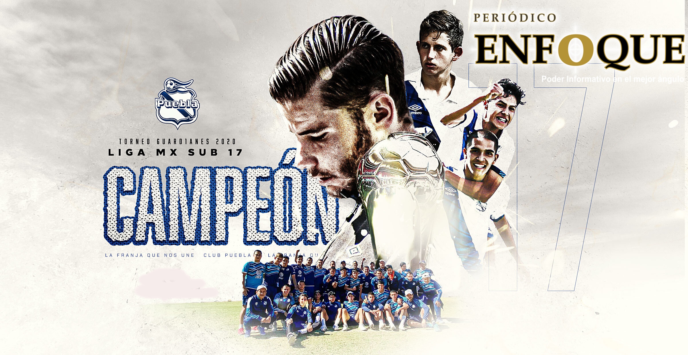 Foto: Cortesía El Club Puebla se corona Campeón de la Sub 17