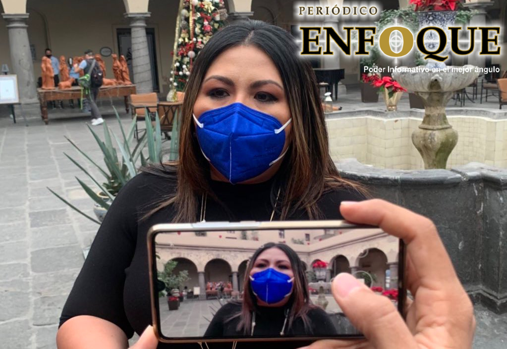 Foto: Cortesía La dirigente del PAN Puebla solicita a los diputados del estado una reducción de impuestos.