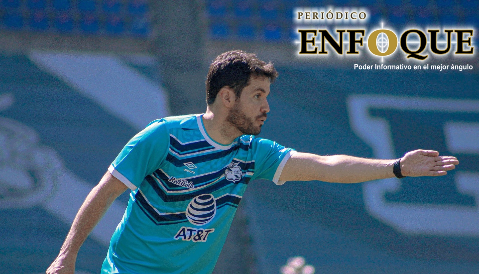 Foto: Cortesía Nicolás Larcamón dirigió su primer entrenamiento con el Puebla.
