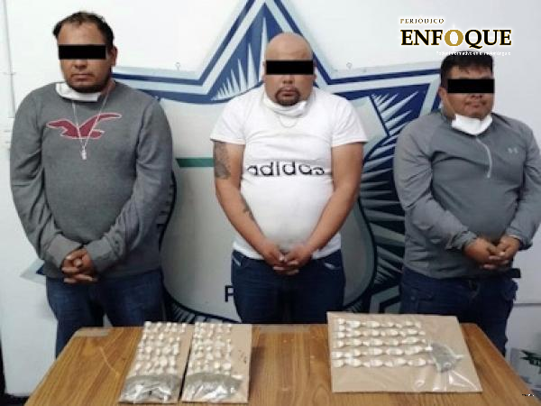 Foto: Cortesía Detienen a integrantes de la banda de "El Mamer"; operaban en Tepeaca.