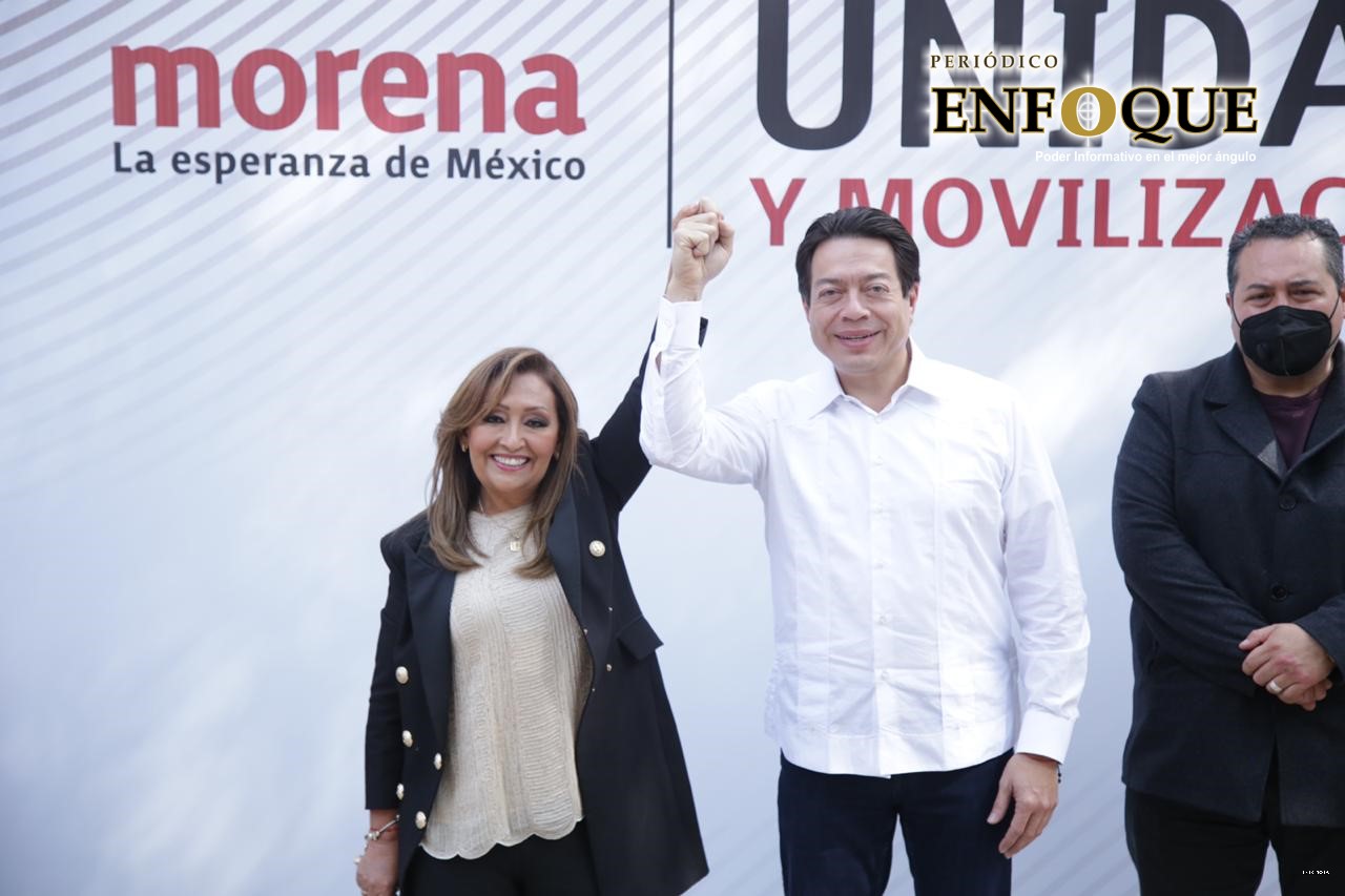 Foto: Cortesía "No le fallaré a Tlaxcala": designan a Lorena Cuellar como candidata de Morena a gubernatura de Tlaxcala