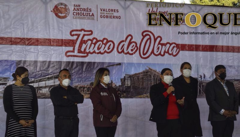 Foto: Dereck Sánchez Gobierno de San Andrés Cholula continúa invirtiendo en inmobiliarios educativos.