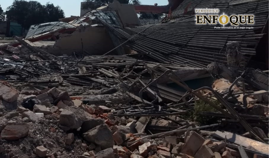 Foto: Cortesía Alcaldesa de Tecamachalco inicia demolición de escuela para construir centro comercial