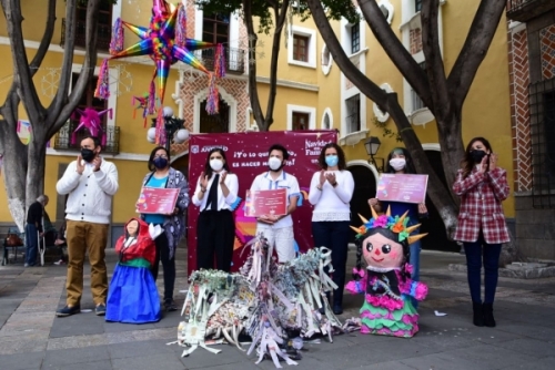 Foto: Cortesía Ayuntamiento premia la creatividad de piñateros