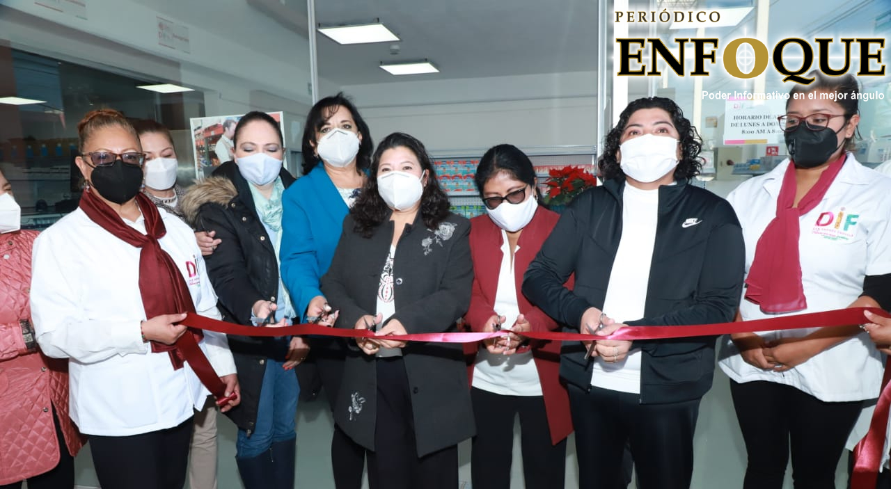 Foto: Cortesía Gobierno de San Andrés Cholula inaugura la nueva Farmacia Municipal.