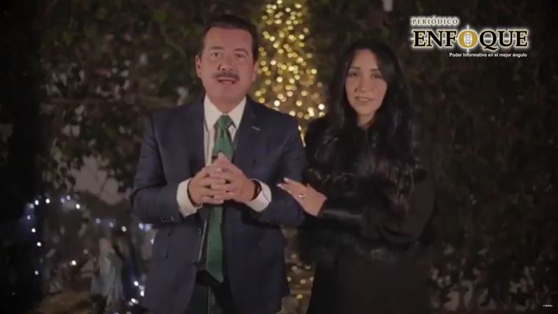 Foto: Cortesía Tras ser dado de alta por Covid-19, Arriaga desea Feliz Navidad a cholultecas