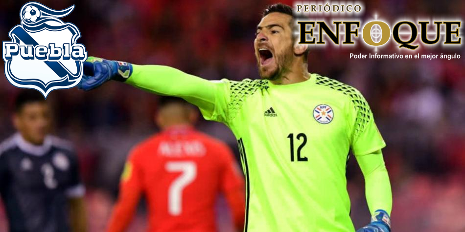Foto: Cortesía El Puebla a nada de fichar al Portero Titular de la selección de Paraguay.