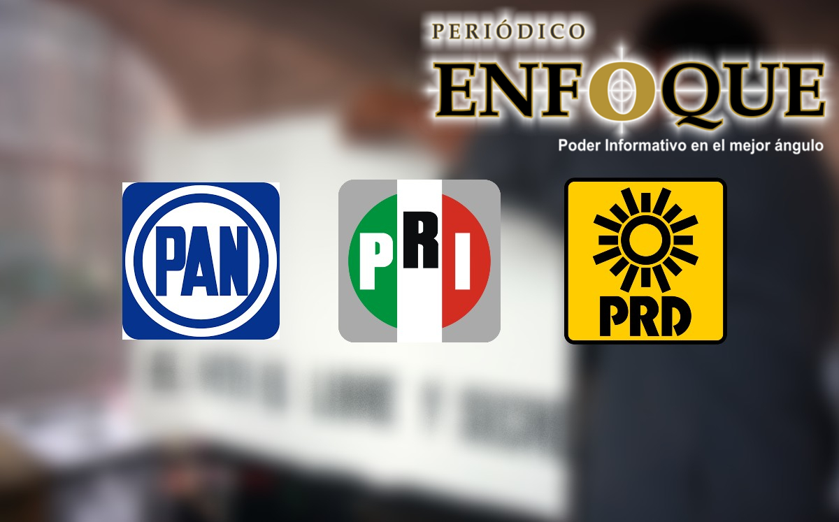 Foto: Cortesía Va por México será el nombre que llevará la coalición compuesta por el PRI, PAN y PRD.