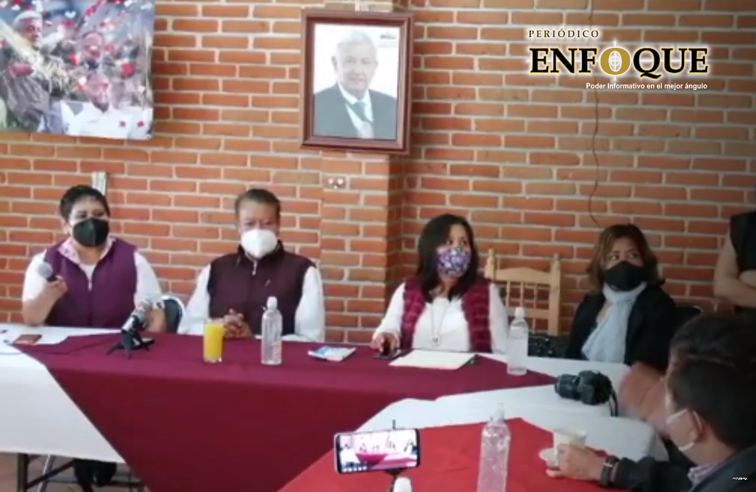 Foto: Cortesía Si Karina Pérez Popoca busca la reelección en San Andrés debe antes renunciar: morenistas