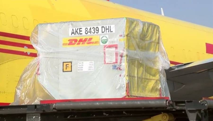 Foto: Cortesía ¡Llegó la vacuna! Aterriza en México primer lote de vacuna contra COVID-19 de Pfizer