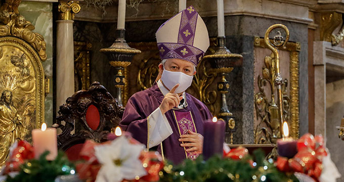 Foto: Cortesía Arzobispo de Puebla reitera llamado a celebrar con responsabilidad