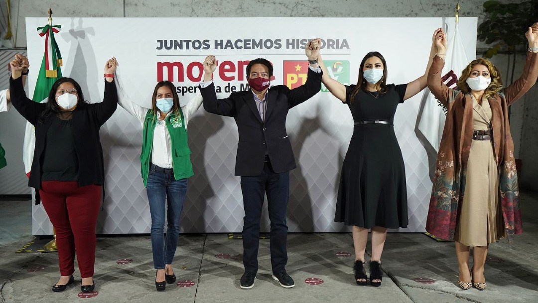 Foto: Cortesía Morena, PT y PVEM presentan alianza ‘Juntos hacemos historia’ para elecciones de 2021