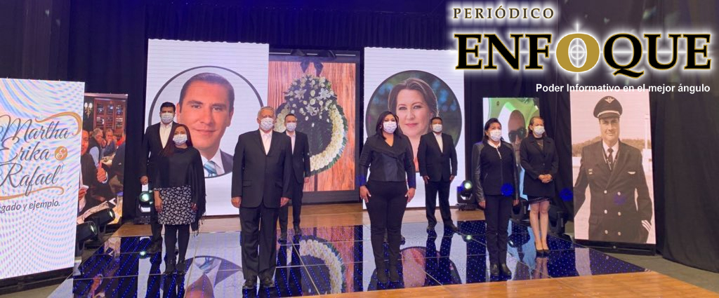 Foto: Cortesía PAN Puebla homenajea a las memorias de Martha Erika Alonso y Moreno Valle