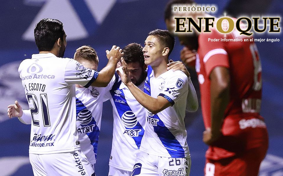 Foto: Cortesía El Club Puebla el equipo en sumar un mayor número de goles a distancia dentro del Guardianes 2020.