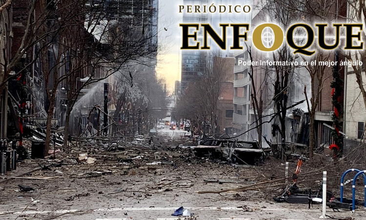 Foto: Cortesía El autor del atentado en Nashville murió en la explosión