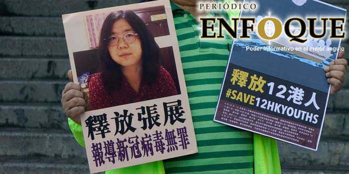 Foto: Cortesía Condenan a 4 años a periodista en informar sobre la infección de COVID-19 en Wuhan