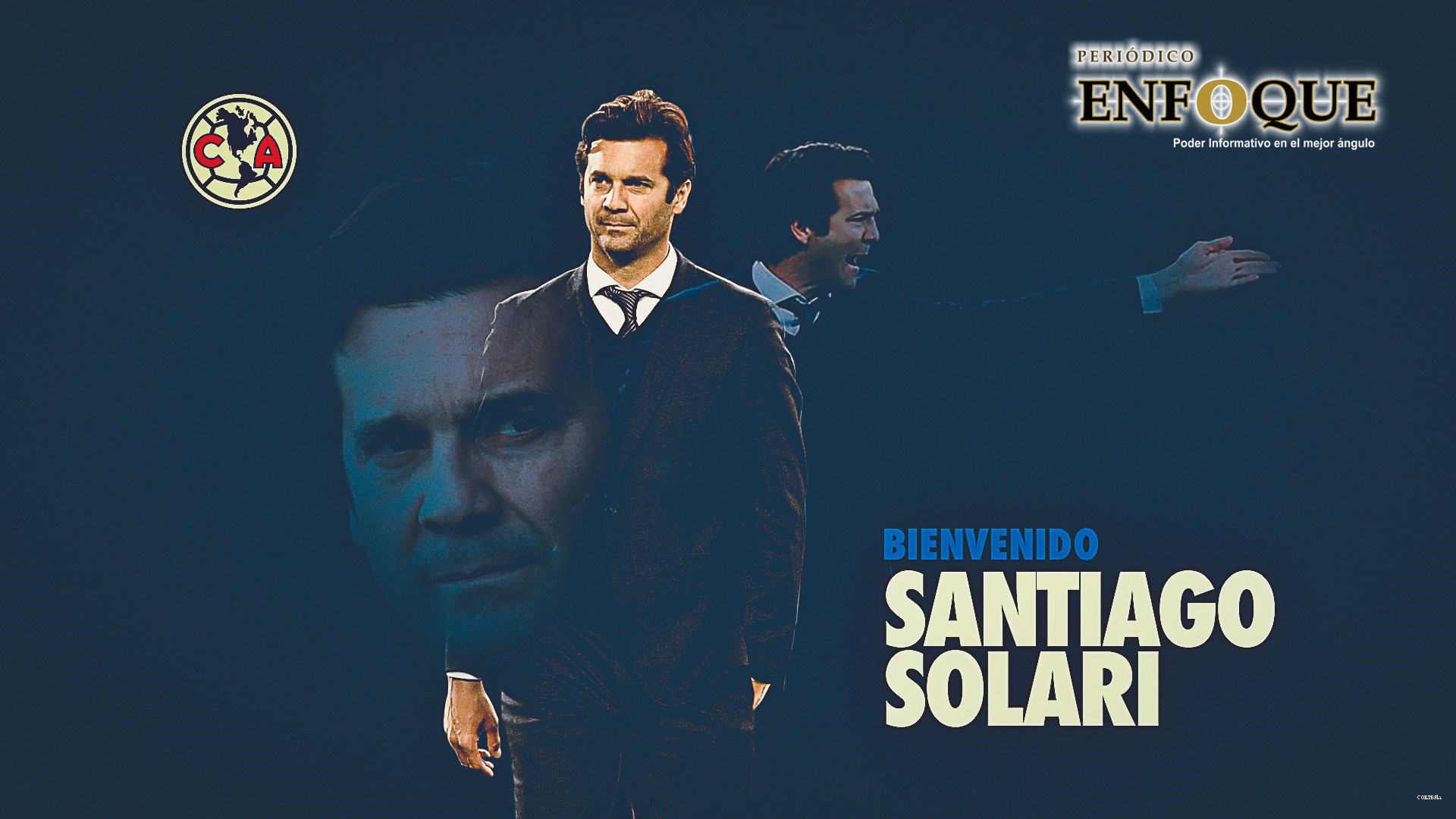 Foto: Cortesía “El sol sale en Coapa”, así presentó el América a Solari como su nuevo DT