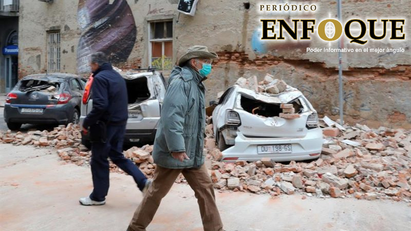 Foto: Cortesía Un terremoto de magnitud 6,2 sacude a Croacia.