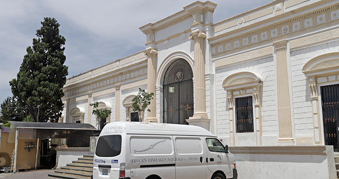 Foto: Cortesía Opera horno del panteón de “La Piedad” con las respectivas medidas sanitarias