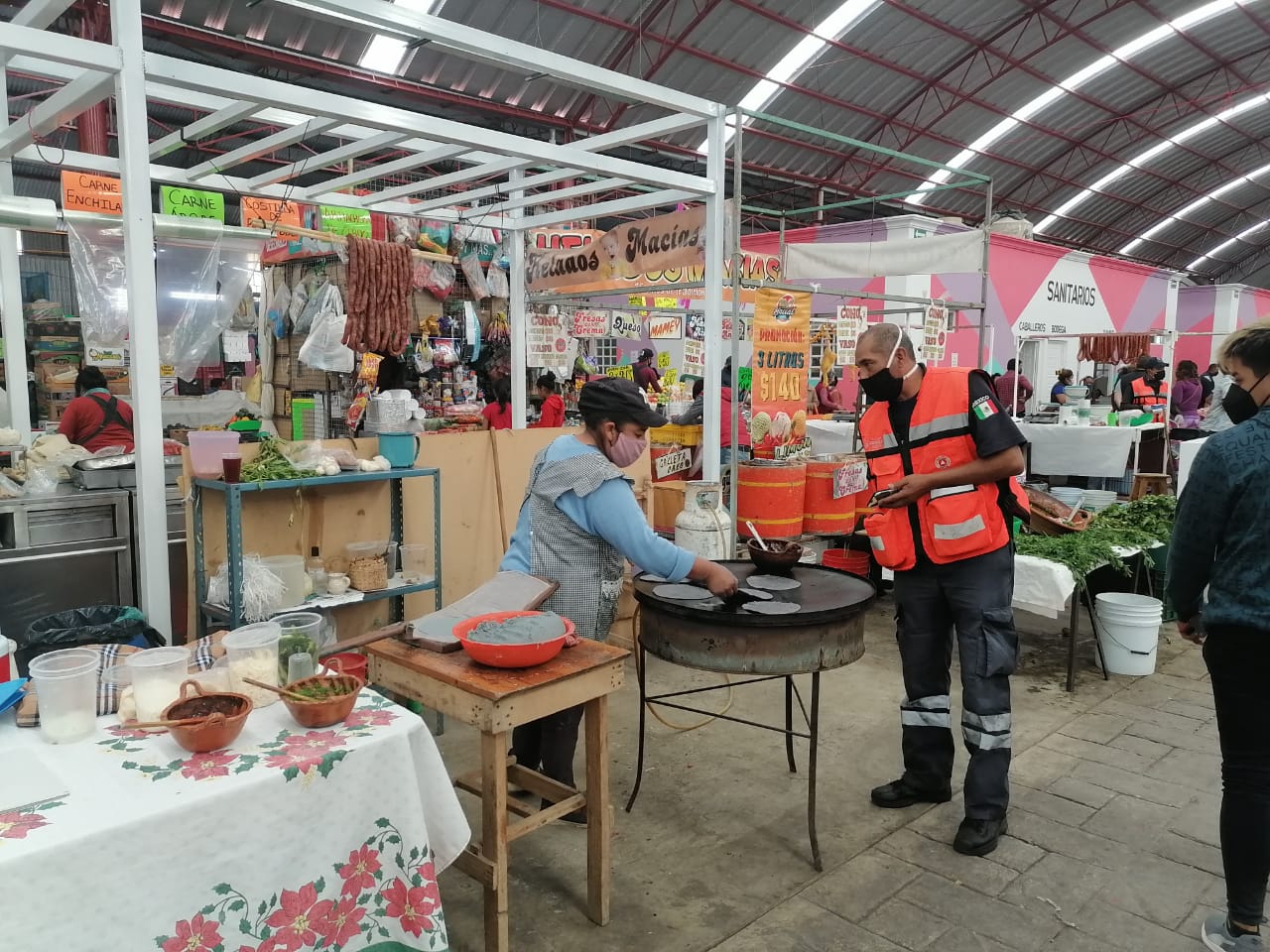 Foto: Cortesía Establece gobierno de San Pedro Cholula operativo permanente para cortar cadena de contagios por covid-19