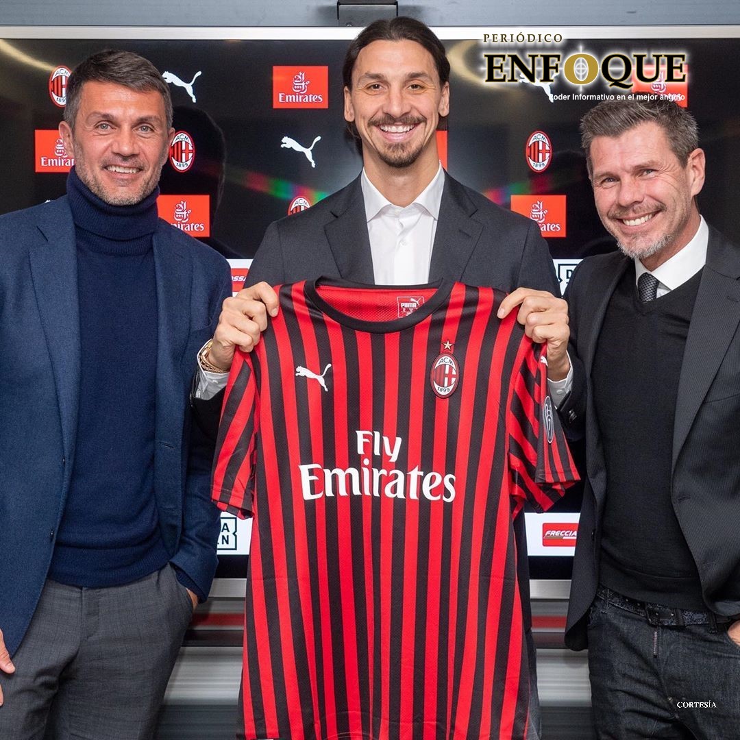 Foto: Cortesía Zlatan Ibrahimovic vuelve loco a Milán a su llegada