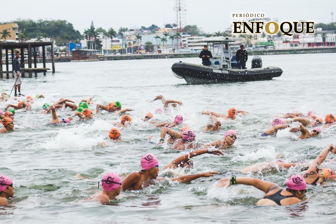 Foto: Cortesía Alchichica recibirá el Serial Gran Retto Aguas Abiertas