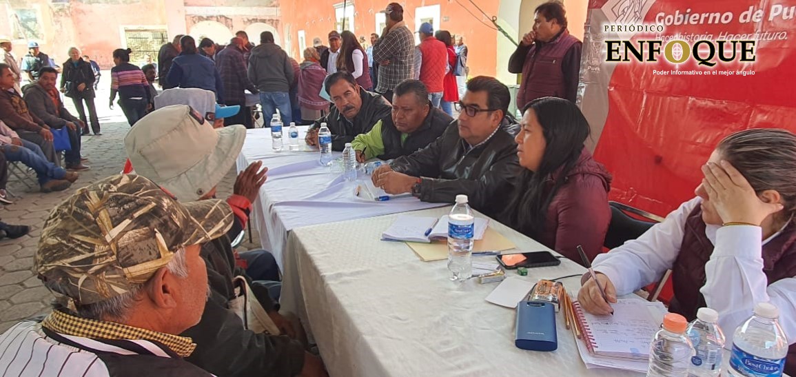 Secretaría de Desarrollo Rural realiza su Primera Jornada Ciudadana del año en Tepeaca
