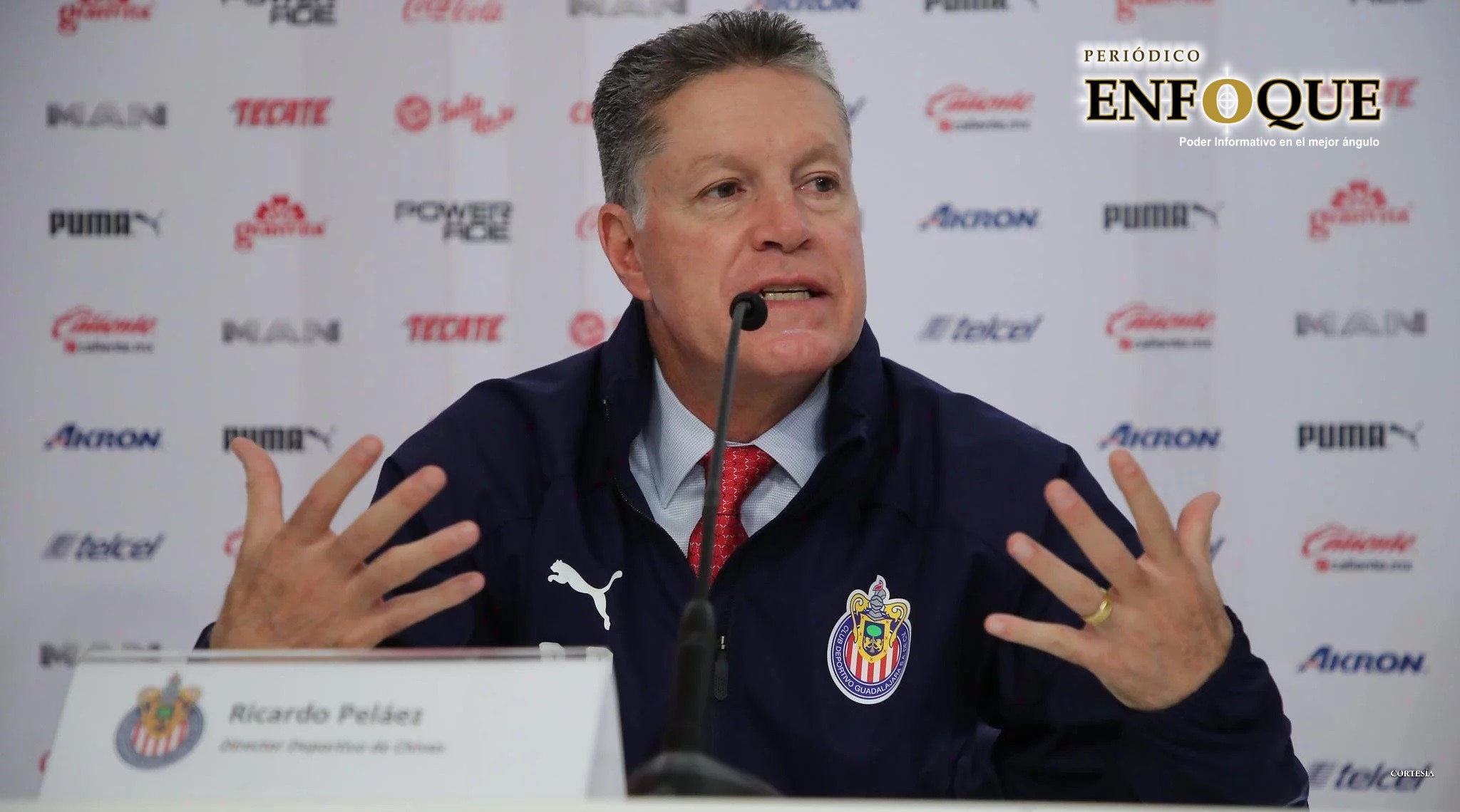 Foto: Cortesía Ricardo Peláez descarta llegada de Pizarro para Chivas (Video)