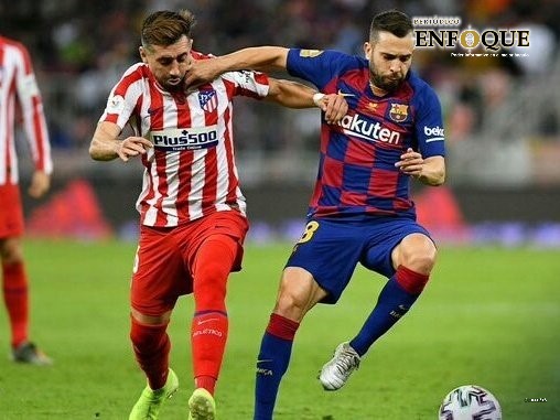Foto: Cortesía El Atlético de Héctor Herrera eliminó al Barça en la Súper Copa (Video)