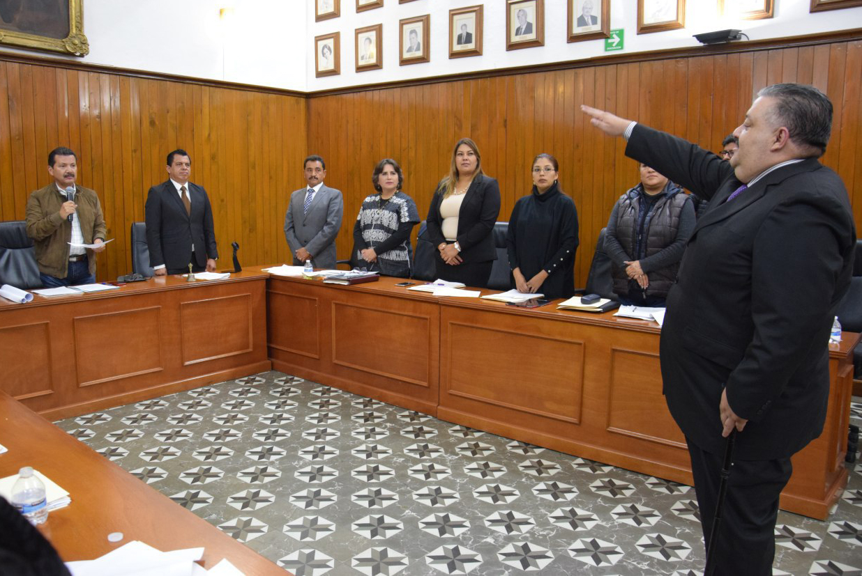 Foto: Cortesía Aprueba Cabildo de San Pedro Cholula aumento salarial a policías y nombra al nuevo Contralor