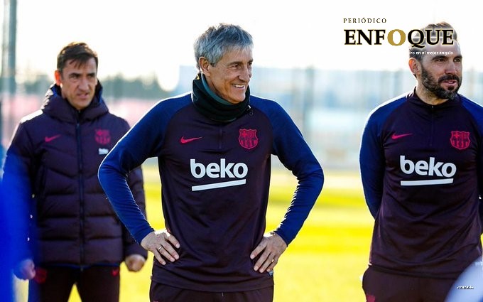 Quique Setién: De estar paseando vacas a ser presentado como DT del Barcelona (Video) 