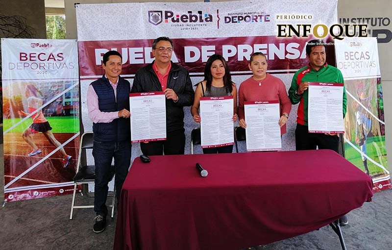 De 4 mil a mil 500 al mes, serán las Becas Deportivas Municipales en Puebla