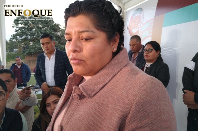 Foto: Omar Sánchez Debe existir diálogo entre Puebla, San Andrés y el Congreso para revertir límites: Karina Pérez